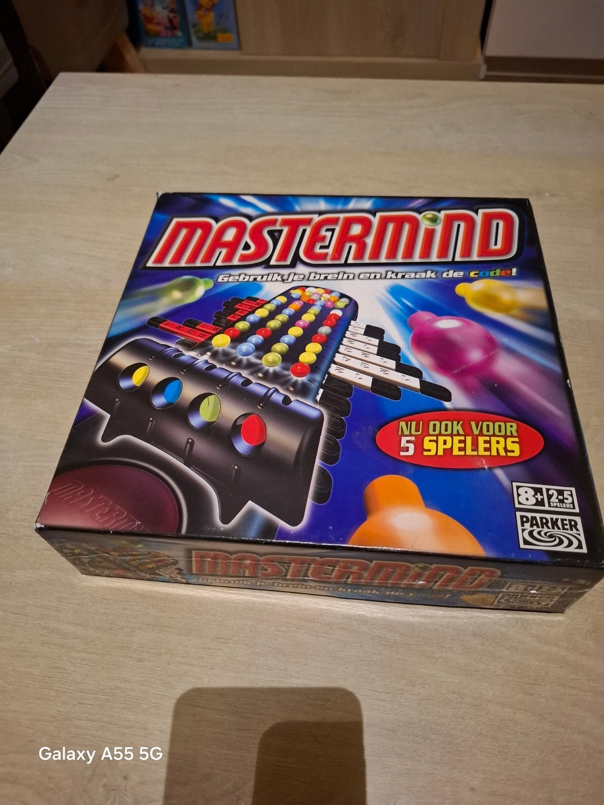 Mastermind Bordspel - Kraak de Code!, Ophalen of Verzenden, Zo goed als nieuw, Vijf spelers of meer, Hasbro