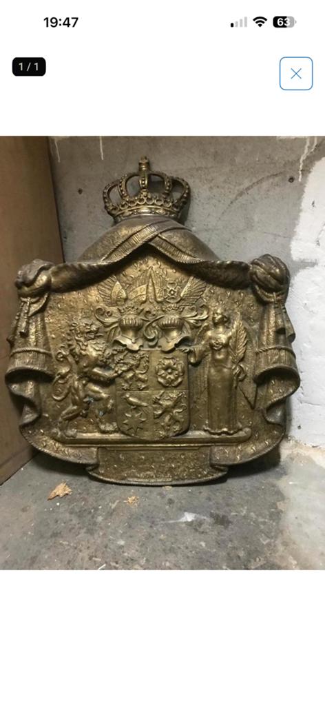 Wapenschild prins Bernard, Ophalen