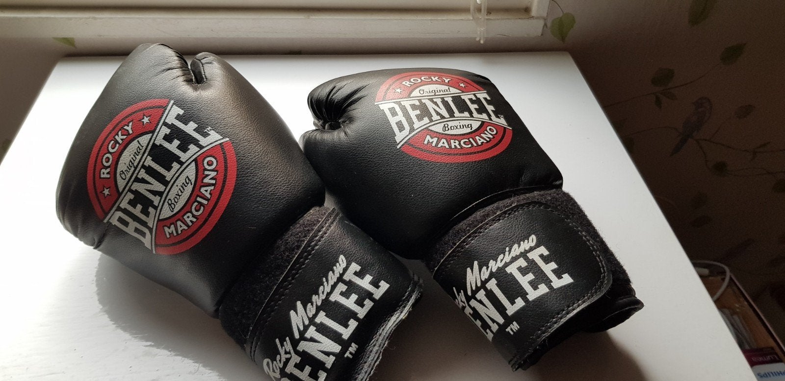 Bokshandschoenen., Sport en Fitness, Ophalen, Bokshandschoenen