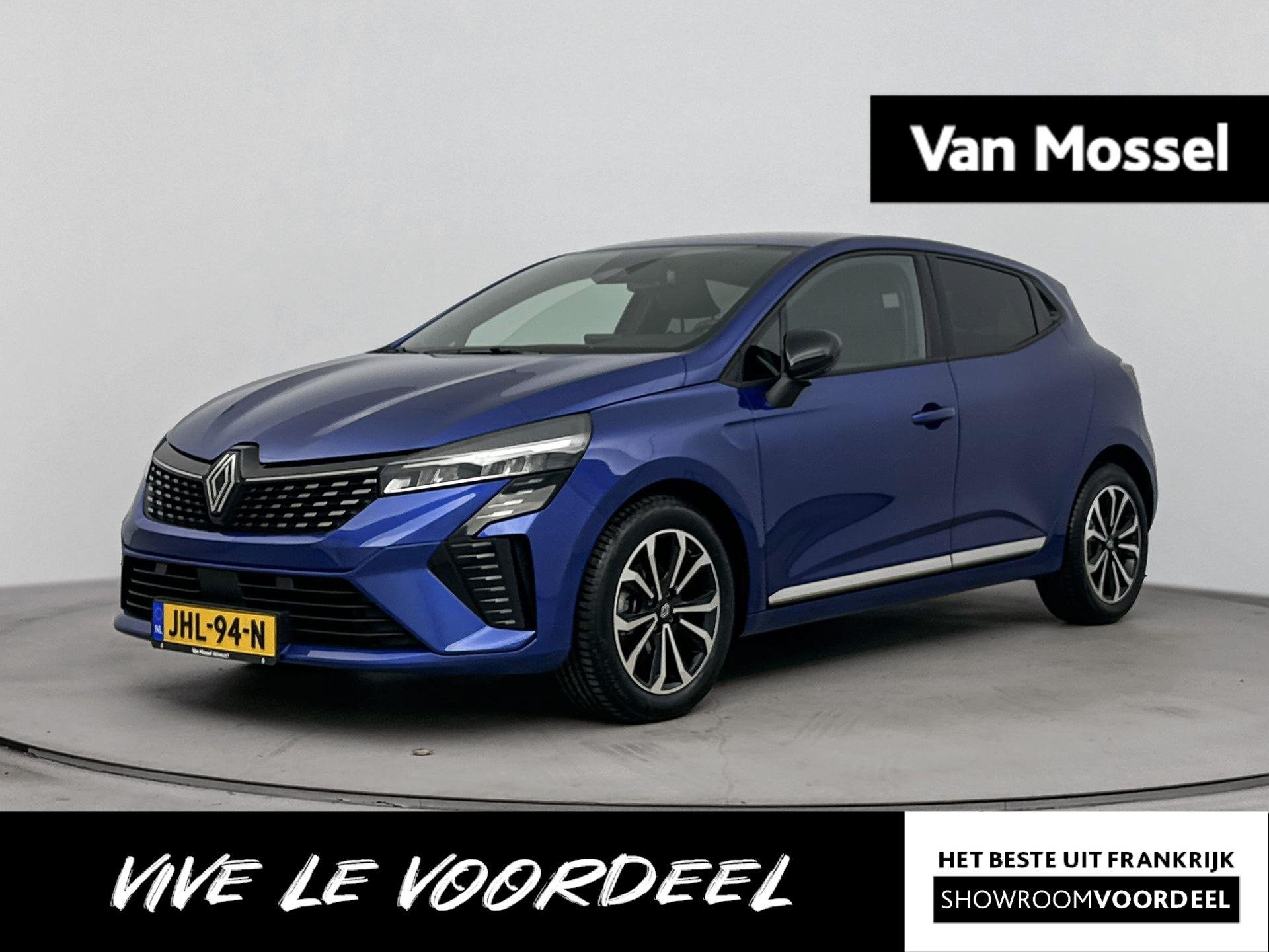Renault Clio 1.0 TCe 90PK GPF Techno | Navigatie met 9,3" To, Dealer onderhouden, Gebruikt, Euro 6, Blauw