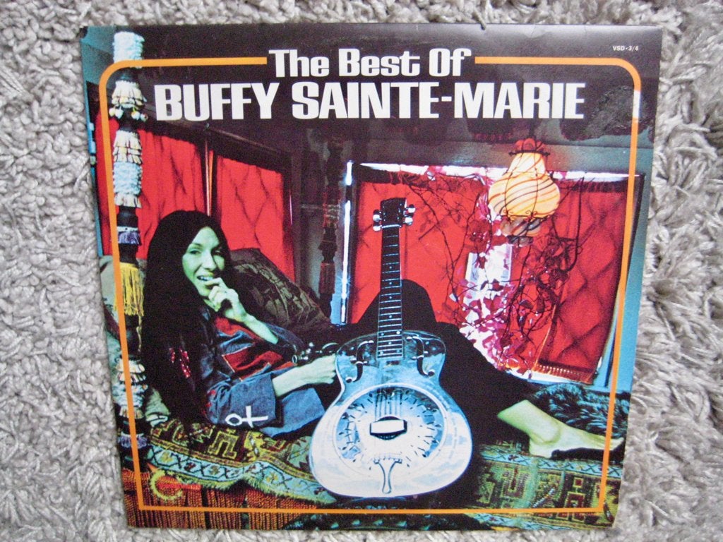 Buffy Sainte Marie - the best of Buffy Sainte Marie (2LP), Gebruikt, Ophalen of Verzenden, 12 inch, Dubbel-LP