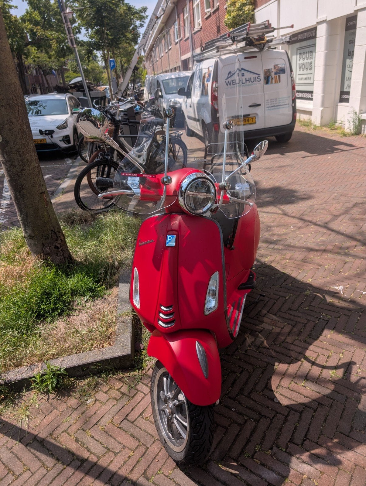 Vespa Primavera 25km/u, Ophalen, Gebruikt, Benzine, Overige modellen