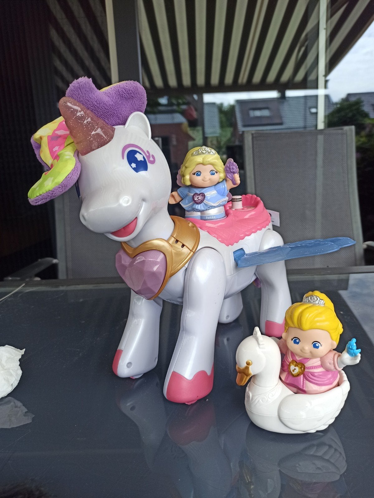 VTech Little Love Eenhoorn met prinsessen en zwaan, Ophalen, Meisje