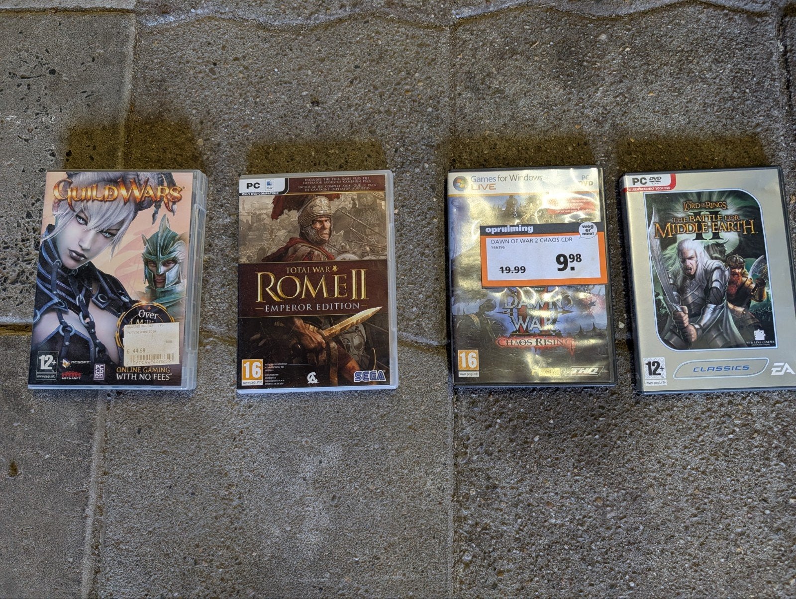 Diverse PC Games, Avontuur en Actie, Online, Gebruikt, 1 speler