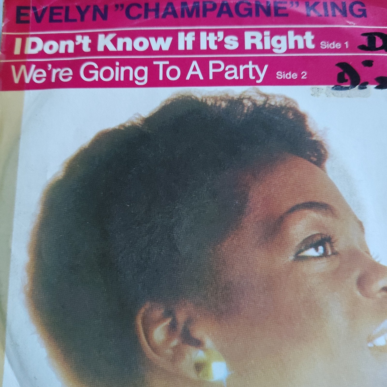 Evelyn "Champagne" King - I Don't Know If It's Right, Gebruikt, 7 inch, Single, Ophalen of Verzenden