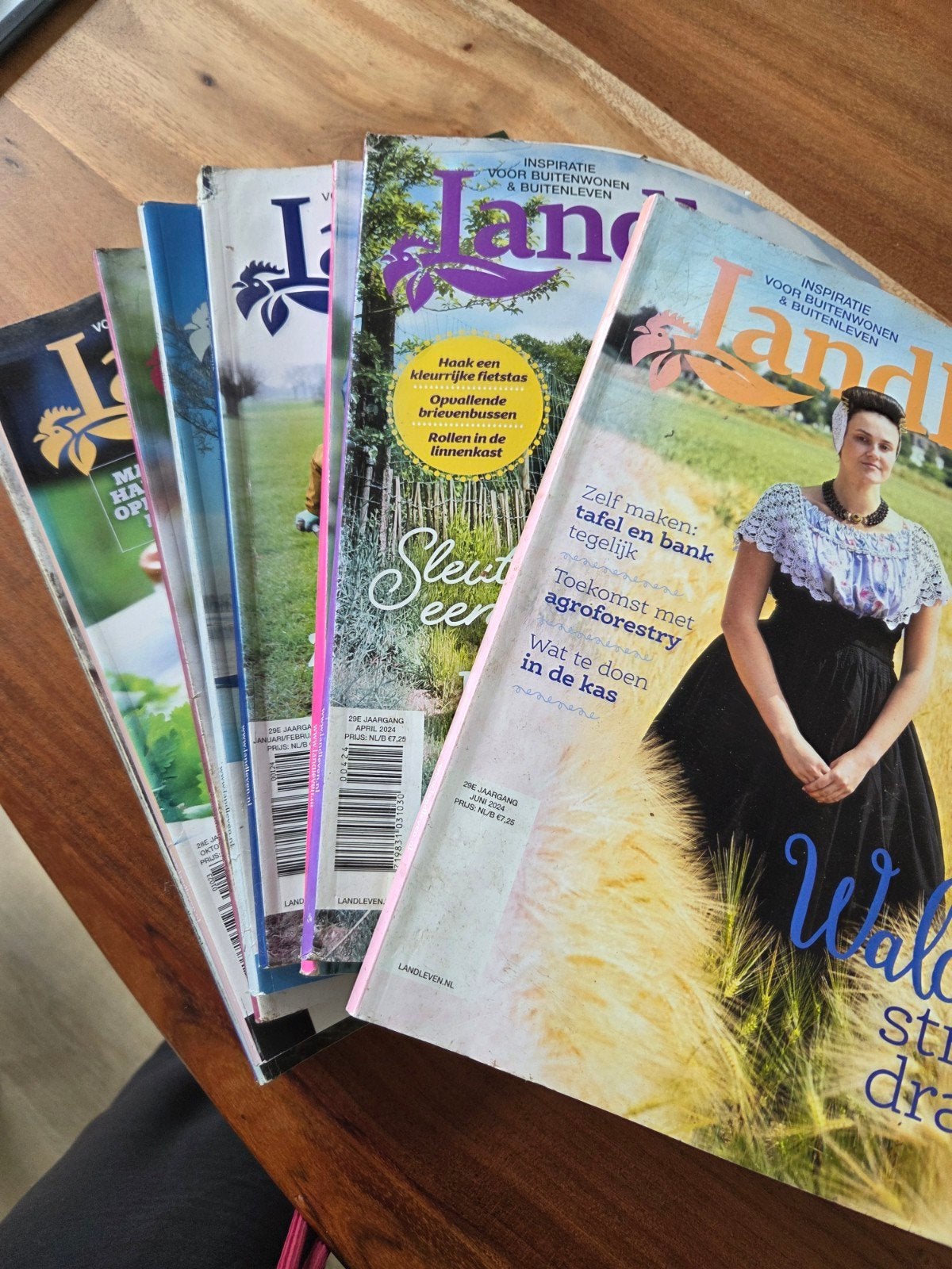 Landleven tijdschriften - diverse jaargangen, Ophalen of Verzenden, Gelezen, Overige typen