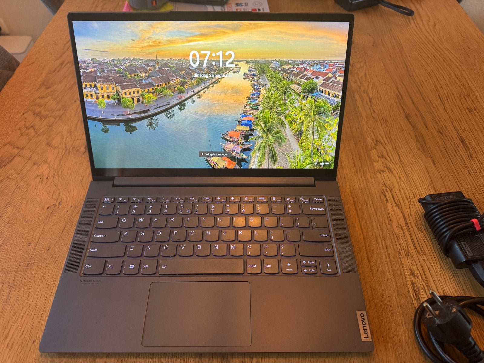 Lenovo slim ryzen 7 4800u 16gb 512 ssd schoollaptop / studie, Computers en Software, Windows Laptops, Ophalen, Qwerty, 14 inch