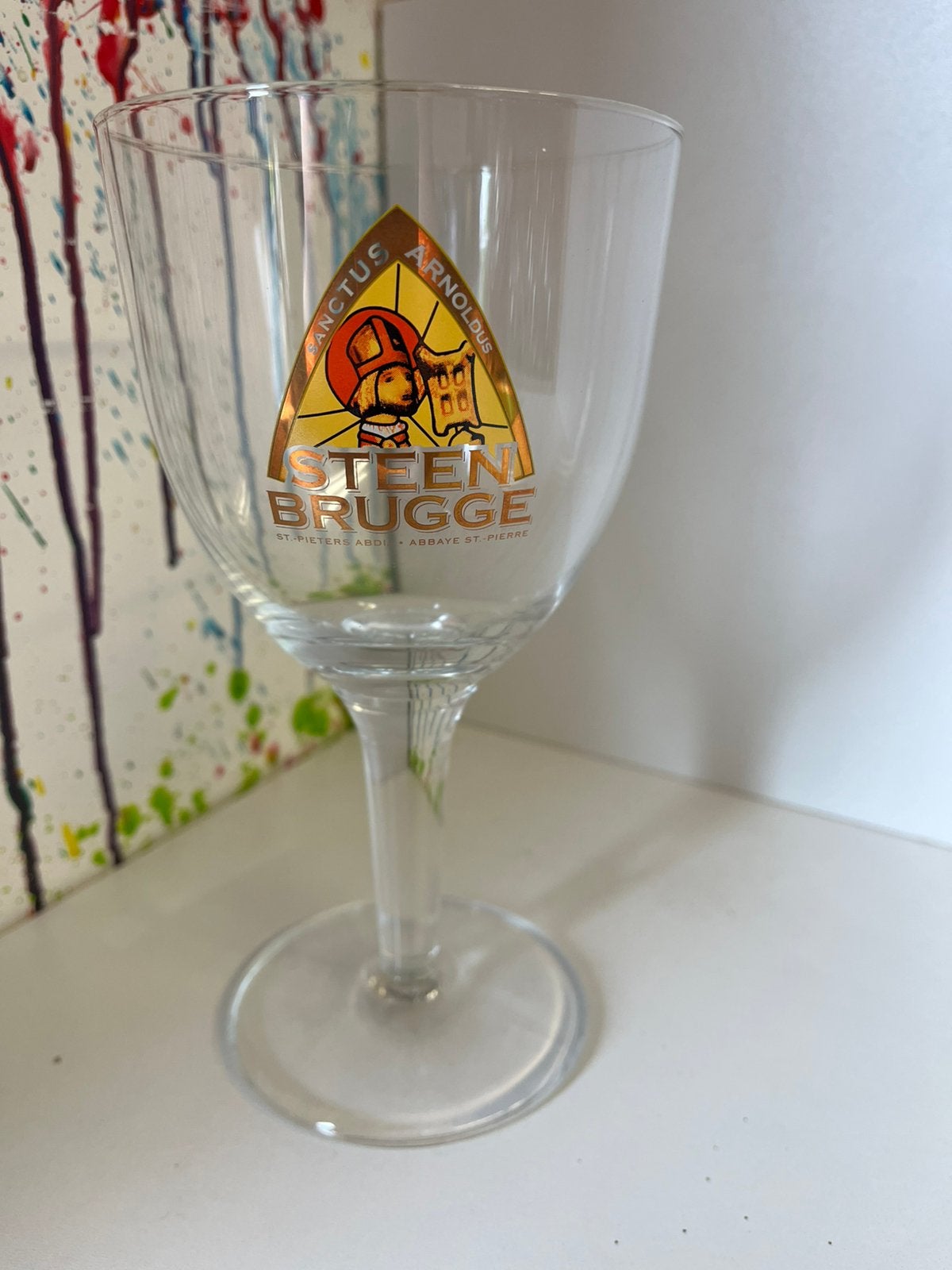 Steenbrugge bierglazen set van 6 glazen, Ophalen of Verzenden, Nieuw, Glas of Glazen, Overige merken