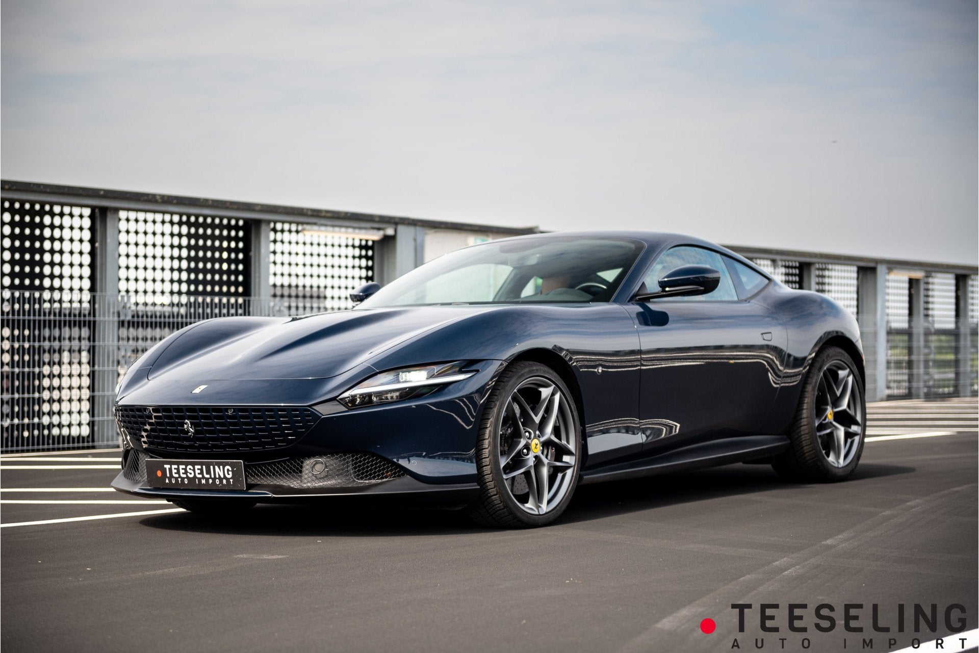 Ferrari Roma 3.9 V8 HELE | Blu Pozzi | Magneride Suspension, Auto's, Ferrari, Automaat, Dealer onderhouden, Achterwielaandrijving