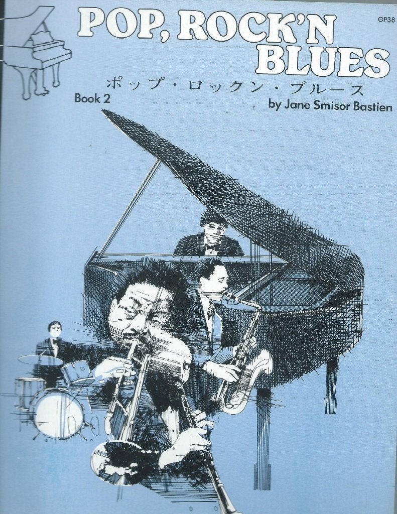 Pop, Rock'n Blues - Jane Smisor Bastien book 2, Ophalen of Verzenden, Zo goed als nieuw, Thema, Blues