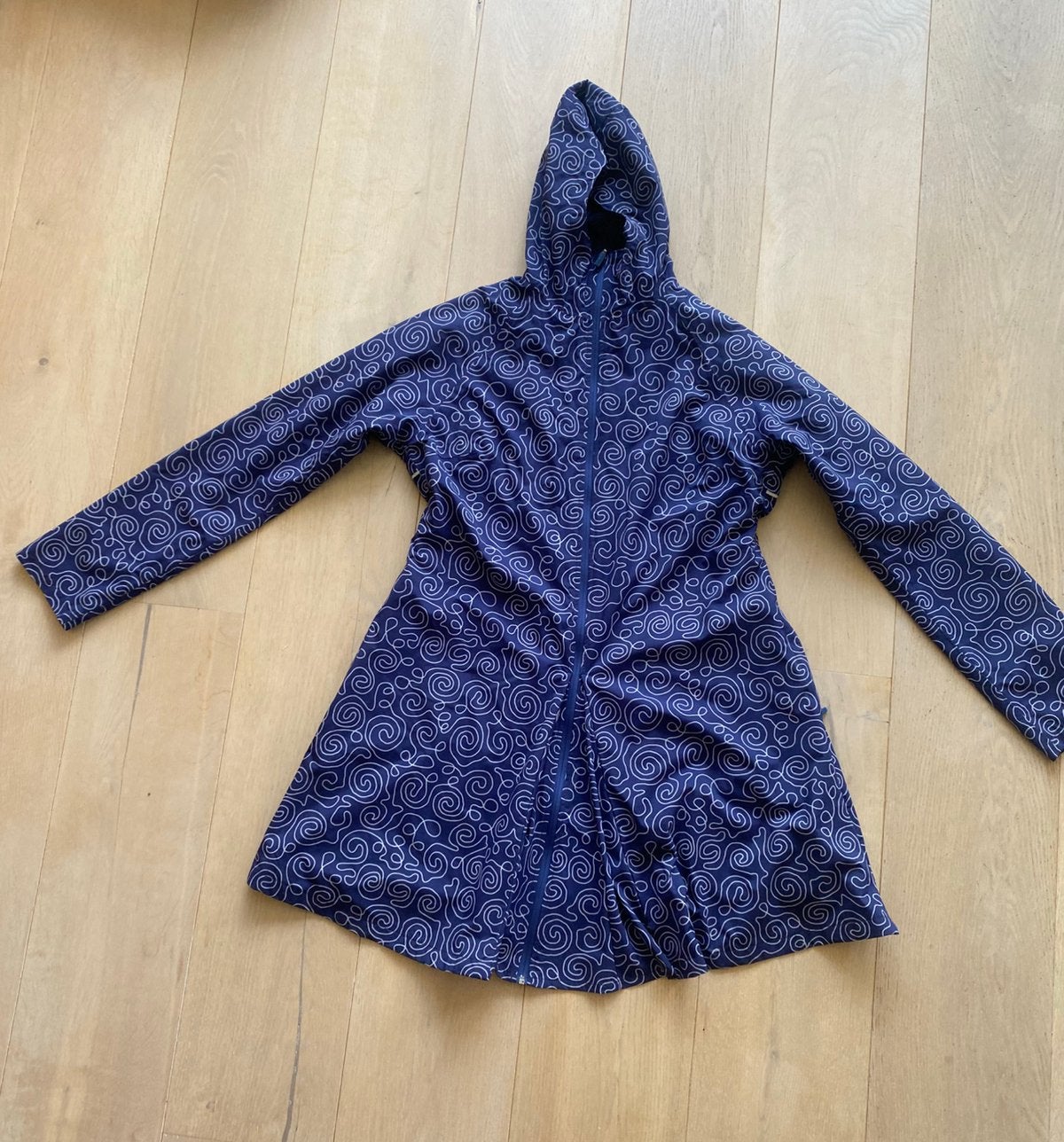 Agu regenjas xxxl, Ophalen of Verzenden, Zo goed als nieuw, Maat 46/48 (XL) of groter, Blauw