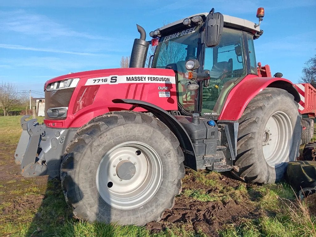 Massey Ferguson 7716S (bj 2018), Zakelijke goederen, Agrarisch | Tractoren, tot 2500, Massey Ferguson, Gebruikt