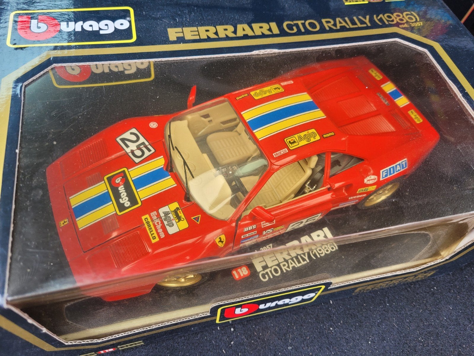 Ferarie gto rally, Auto, Ophalen of Verzenden, Bburago, B