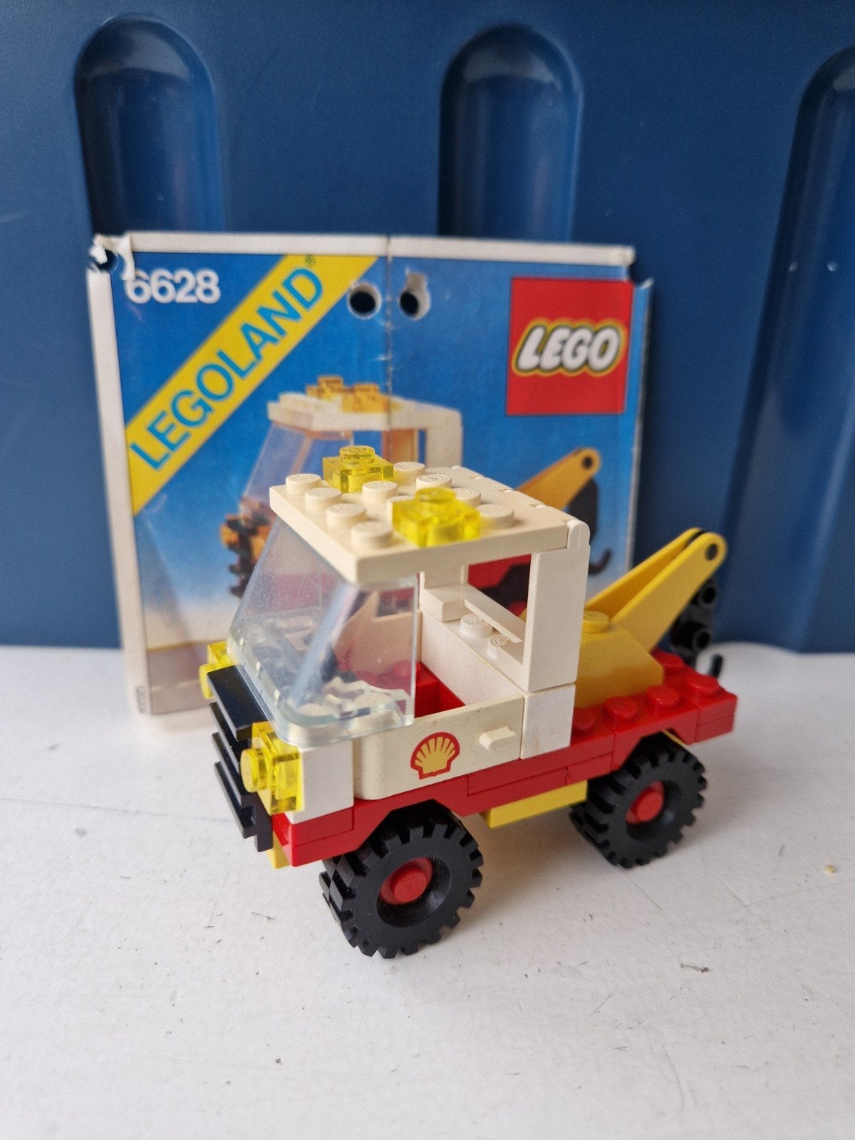 Lego 6628 - shell tow truck, Gebruikt, Lego, Ophalen of Verzenden, Compleet