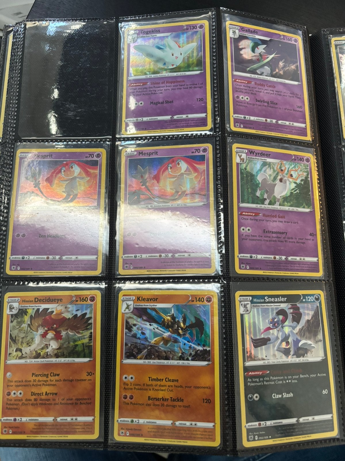 Pokémon Kaarten Holo’s Astral Radiance / 189 Per stuk, Ophalen of Verzenden, Zo goed als nieuw