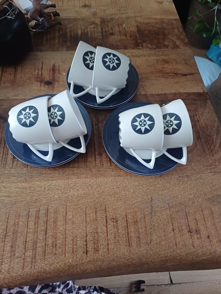 Camping servies  mepal  stuurlui  boot servies, Overige materialen, Ophalen of Verzenden, Zo goed als nieuw, Overige stijlen