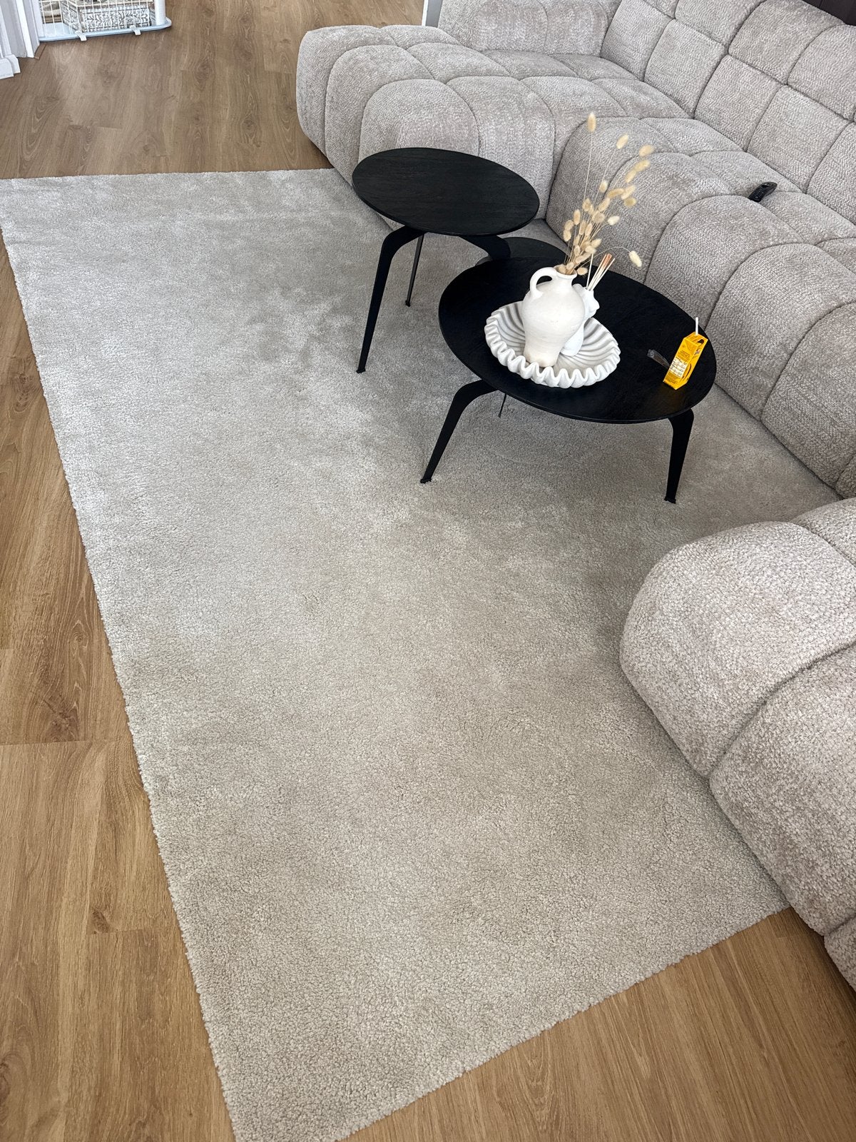 IKEA Stoense Vloerkleed - Grijs - 200x300 cm, Gebruikt, Ophalen of Verzenden, 200 cm of meer, Grijs