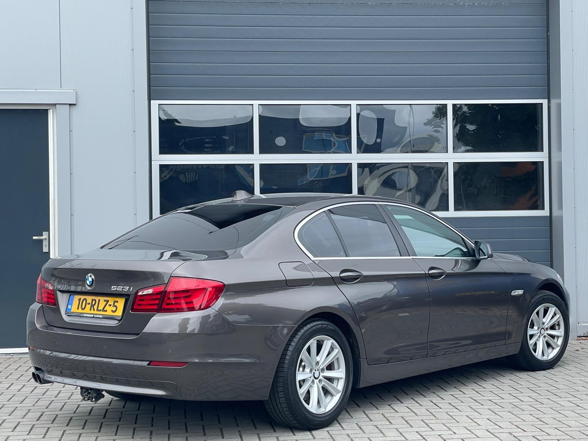 BMW 5-serie 523i Executive | ZIE TEKST | Navi | PDC v+a | Cl, Auto's, Euro 5, Gebruikt, Zwart, 2996 cc