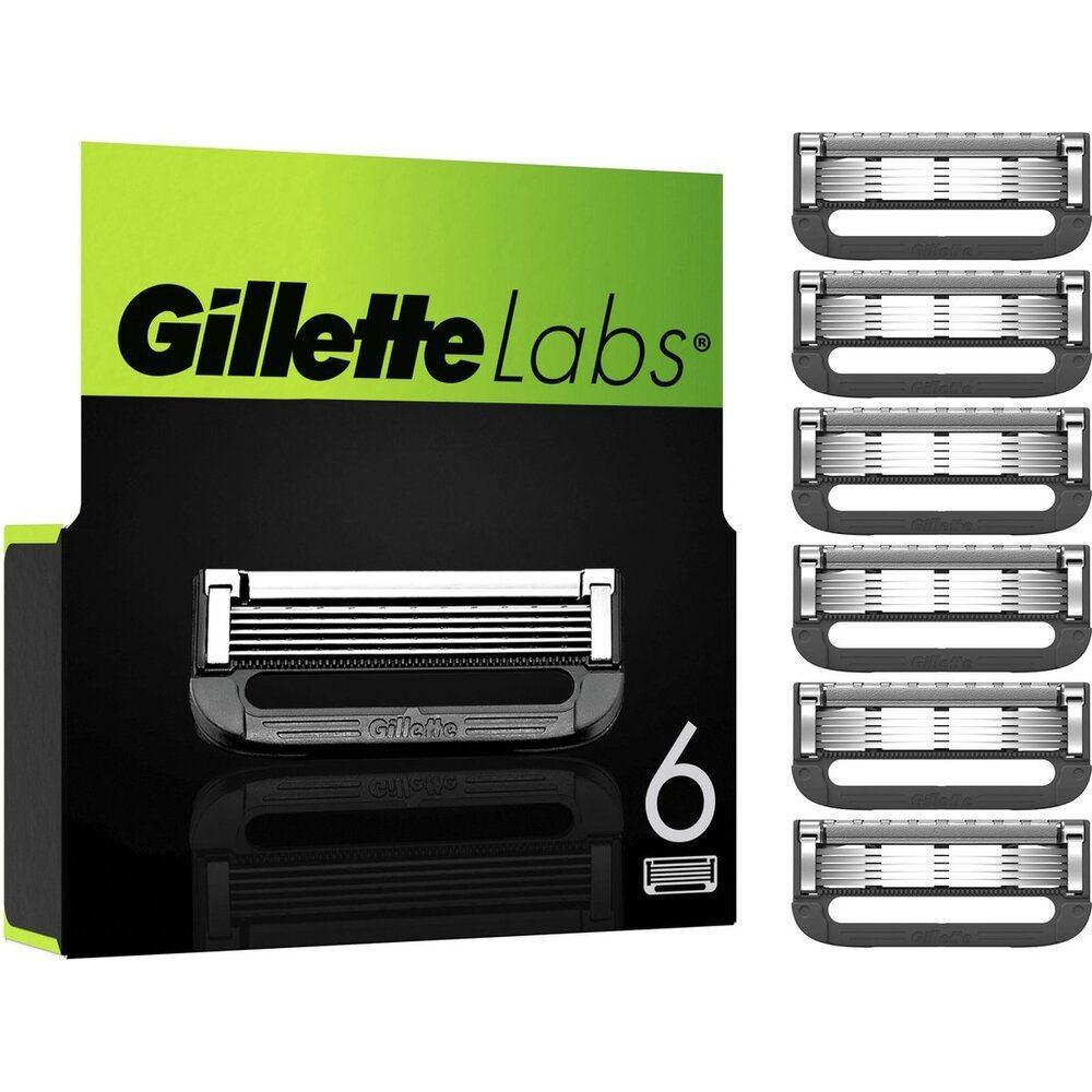 Gillette Labs Navulmesjes 6 Stuks, Ophalen, Nieuw, Gehele gezicht