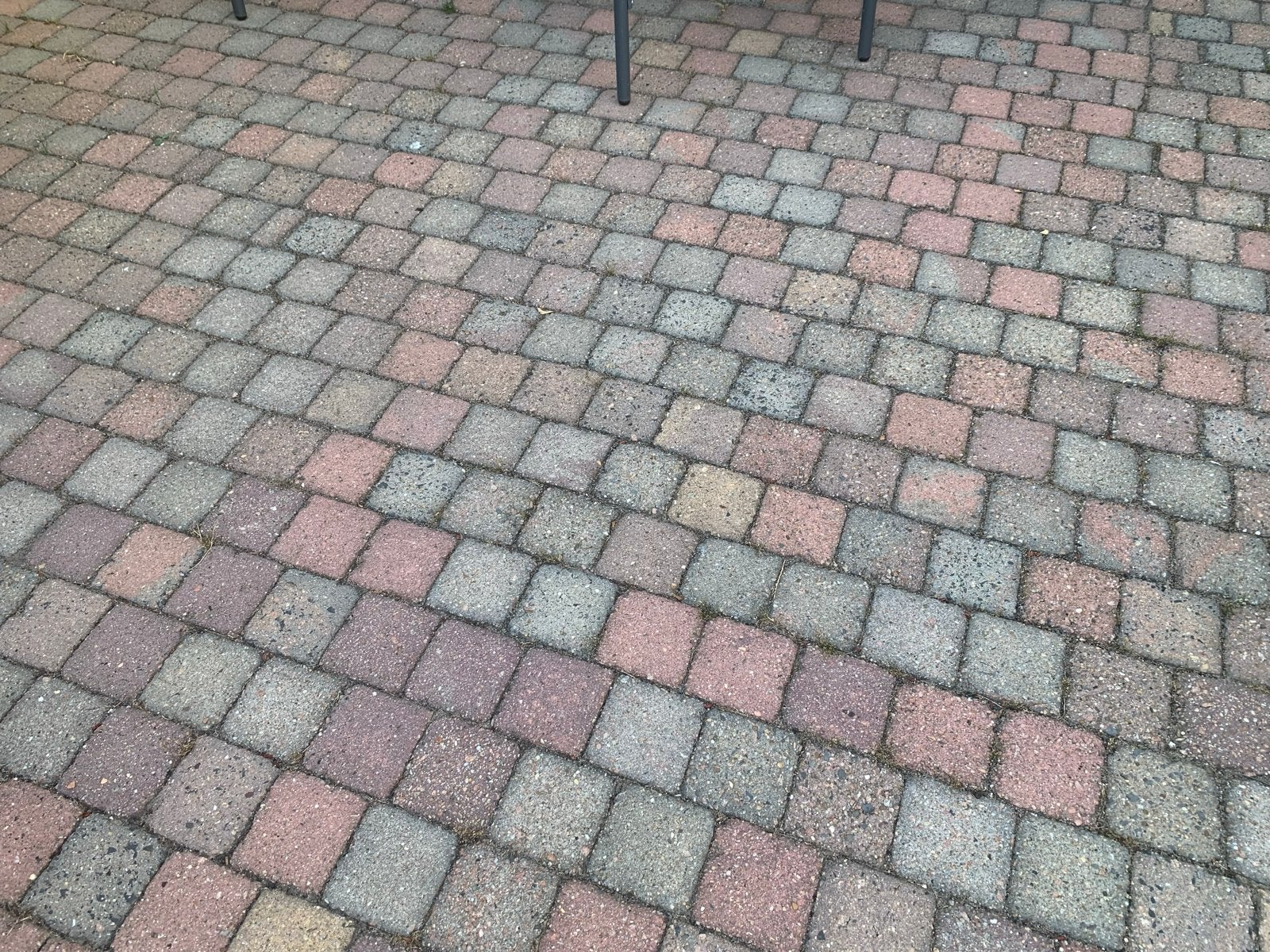Gratis! 33 m2 getrommelde betonklinker 10x10x7 cm, Tuin en Terras, Tegels en Klinkers, Ophalen, Gebruikt, Klinkers, 10 m² of meer