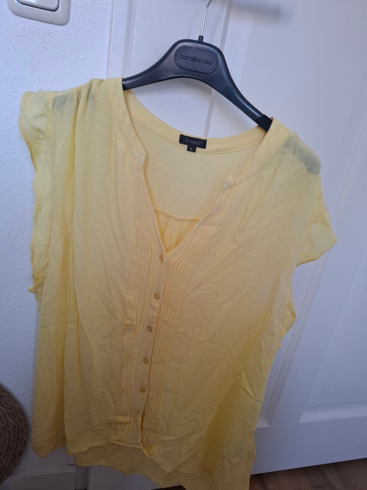 G-maxx Gele Blouse Maat XL, Verzenden, Geel, Maat 46/48 (XL) of groter, Zo goed als nieuw
