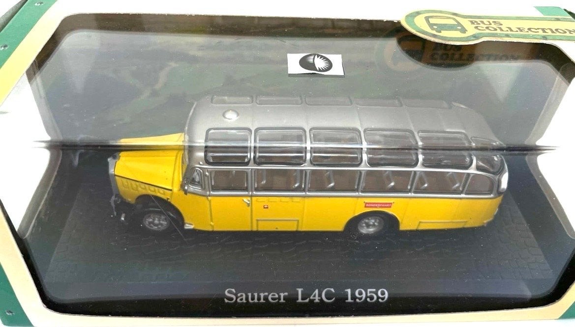 Saurer L4C 1959 Bus Model - Bus Collection, Overige merken, 1:50 of kleiner, Overige typen, Nieuw