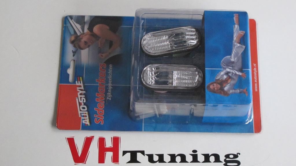 Autostyle DL HOL05 Zijknipperlichten Chrome Honda, Auto diversen, Tuning en Styling, Ophalen of Verzenden