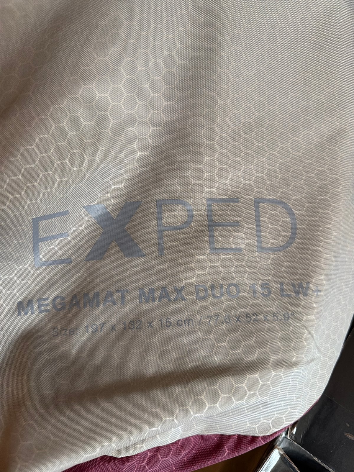 Exped MegaMat Max Duo 15 LW+ slaapmat, Ophalen, Zo goed als nieuw, 2-persoons