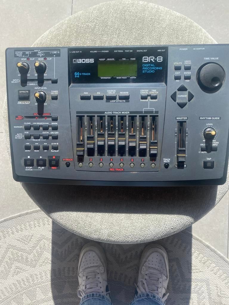 Boss BR-8 Digital Recording Studio, Muziek en Instrumenten, Mengpanelen, Ophalen of Verzenden, Gebruikt, 5 tot 10 kanalen, Microfooningang