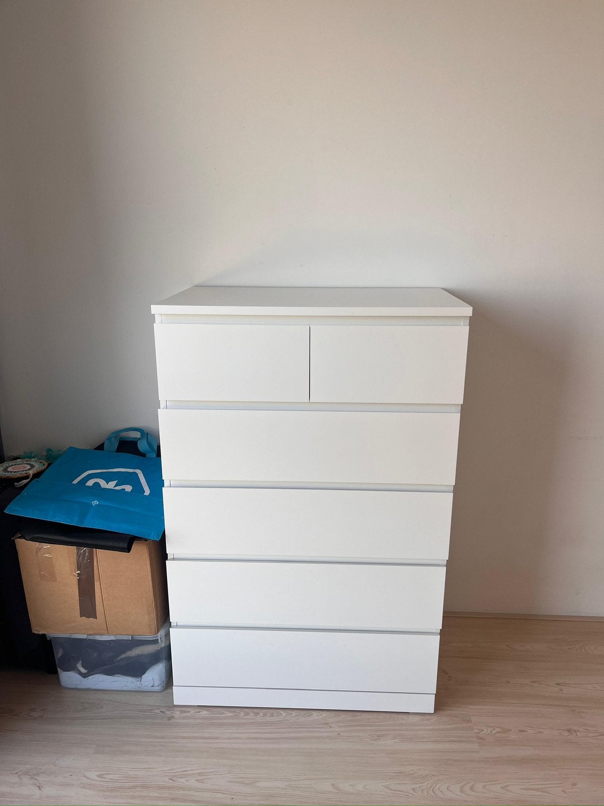 IKEA MALM ladekast praktisch NIEUW, Huis en Inrichting, Kasten | Ladekasten, Ophalen, 5 laden of meer, 100 tot 150 cm, 50 tot 100 cm