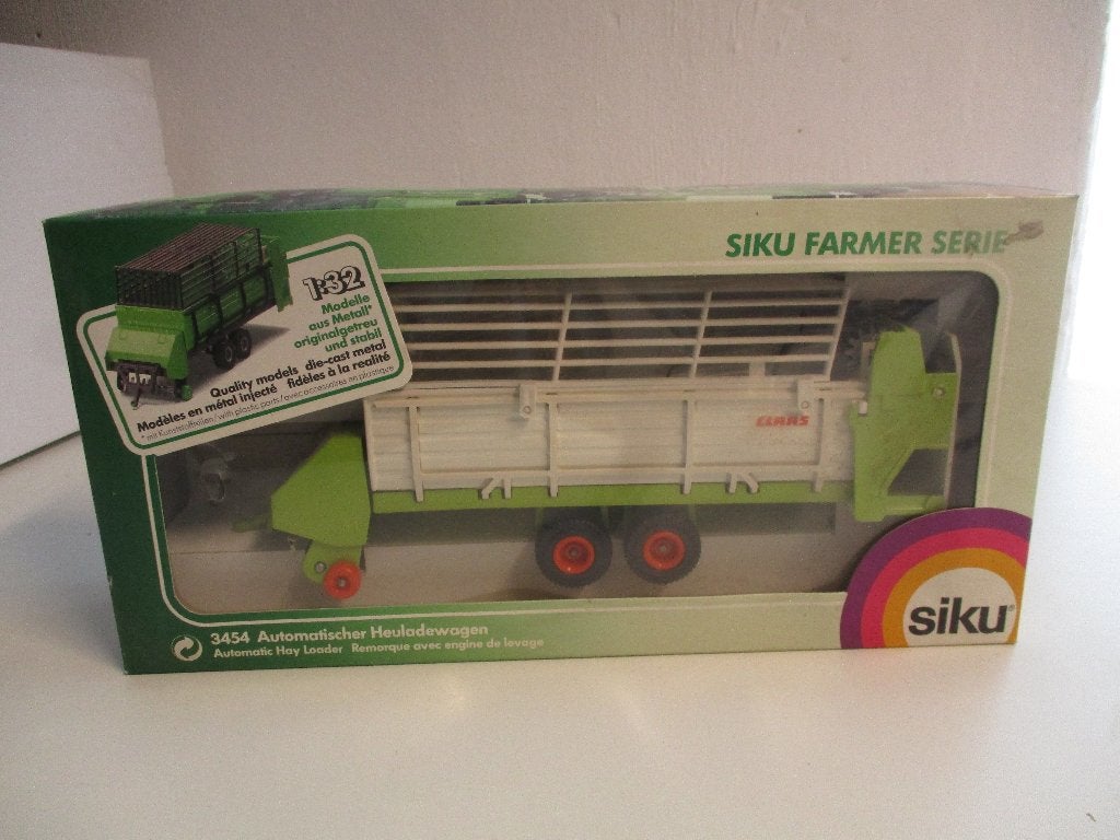 Siku Claas opraapwagen, Ophalen of Verzenden, Zo goed als nieuw, Tractor of Landbouw, SIKU