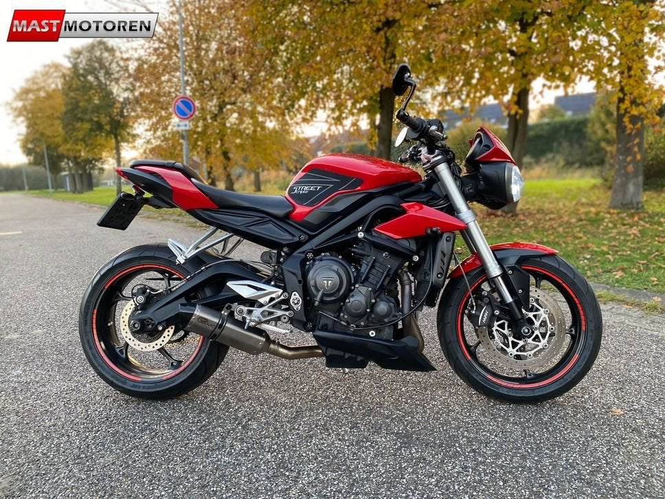 TRIUMPH STREET TRIPLE 765 S (bj 2017), Motorrijbewijs A, Bedrijf, 765 cc, Meer dan 35 kW