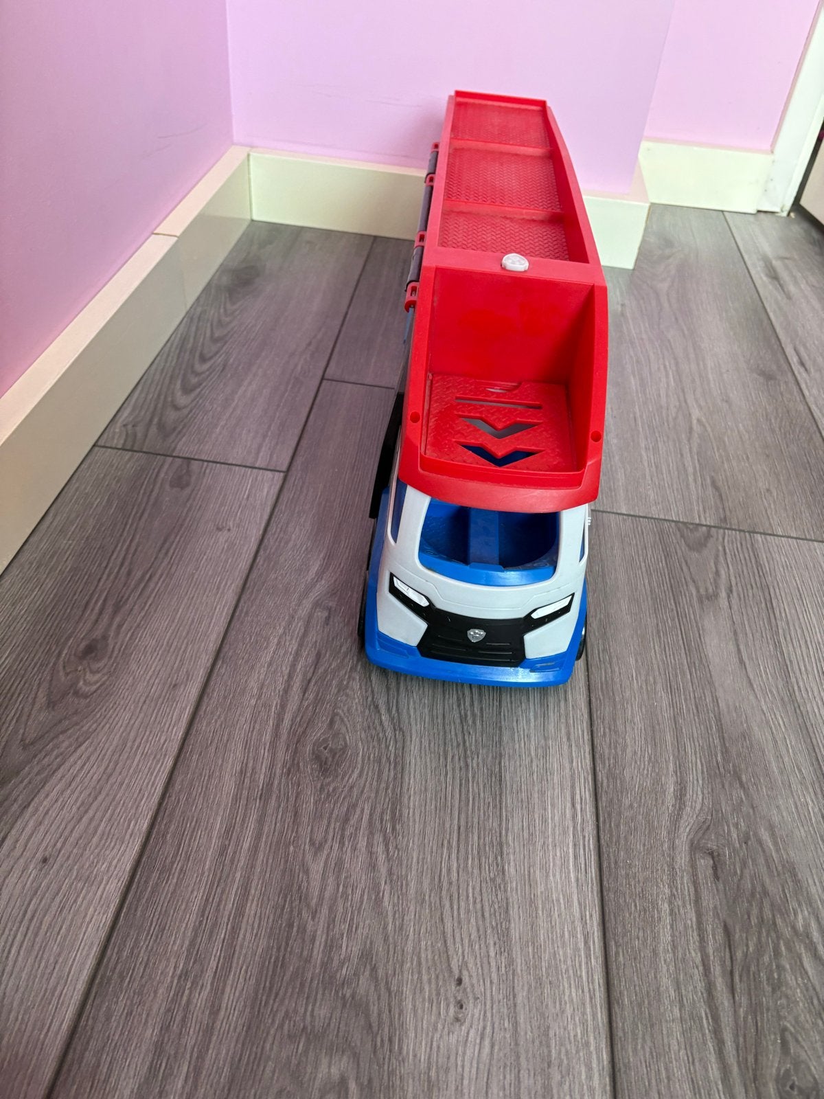 Paw Patrol Patroller met 7 voertuigen en figuren, Ophalen, Gebruikt