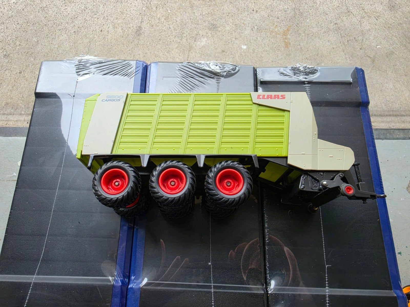 Siku 2893 Claas Cargos Opraapwagen schaal 1:32, Ophalen of Verzenden, Gebruikt, Tractor of Landbouw, SIKU