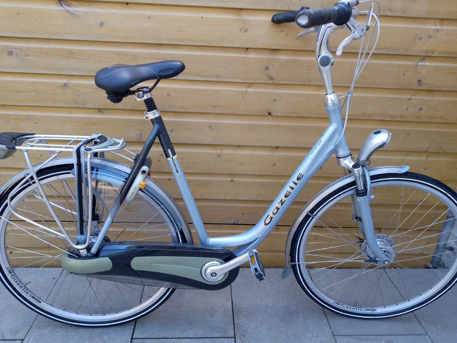 Mooie Gazelle Orange Damesfiets., Ophalen, Versnellingen, 56 cm of meer, Zo goed als nieuw
