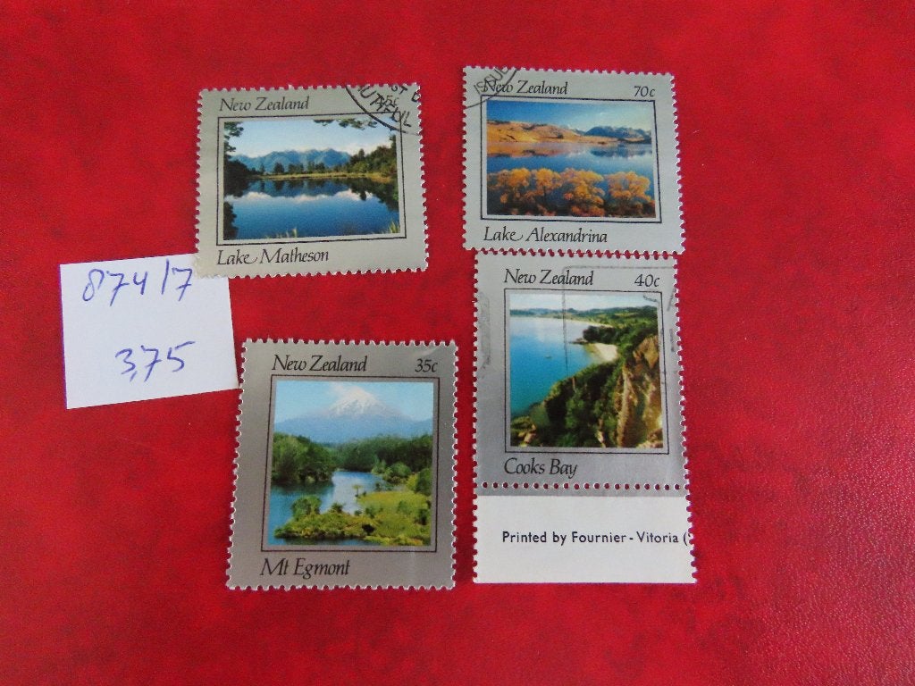 Nw zeeland 874/7, Ophalen of Verzenden, Gestempeld