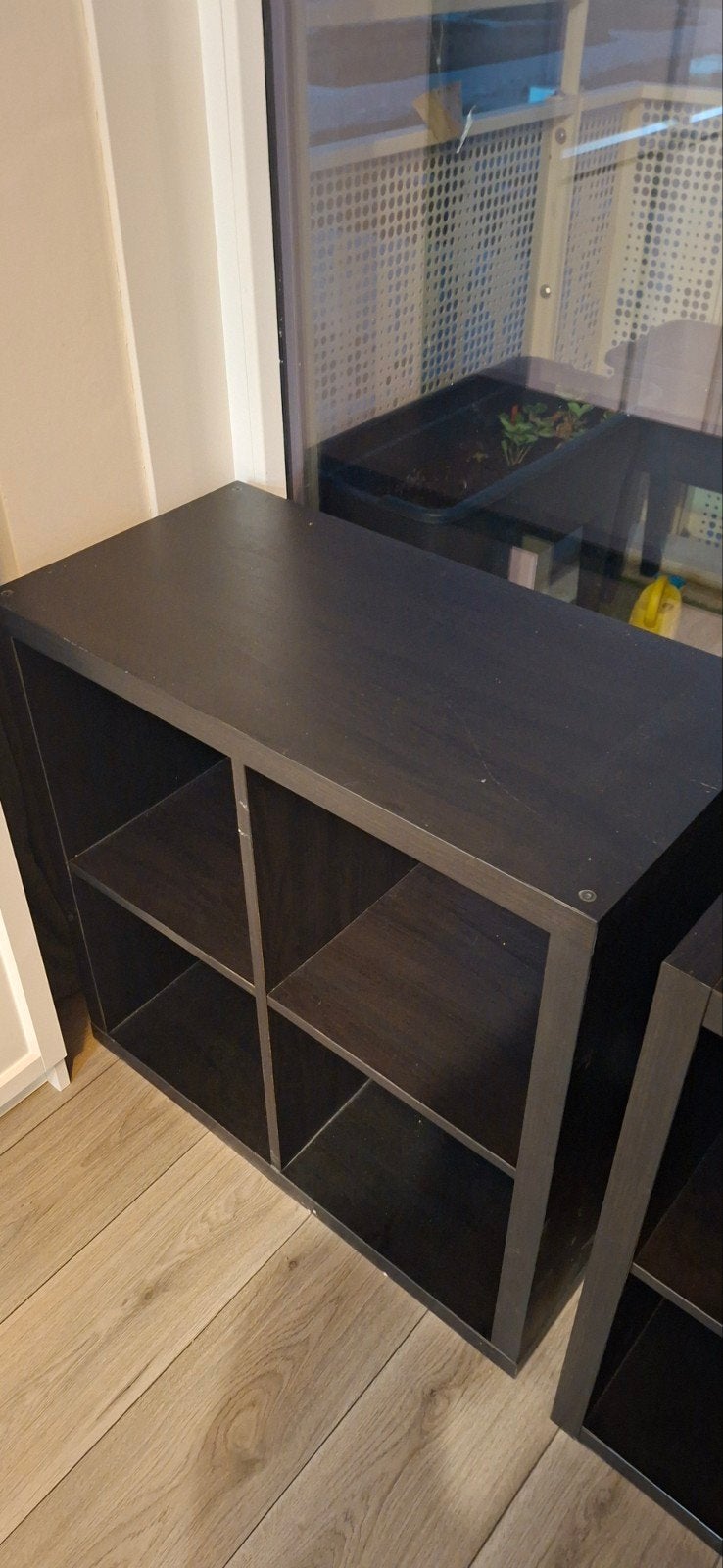 ikea kallax kast 2x2 vakken, Ophalen, Gebruikt
