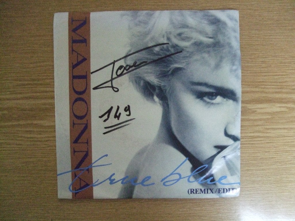 MADONNA    TRUE BLUE / HOLIDAY, 7 inch, Ophalen of Verzenden, Zo goed als nieuw, Pop