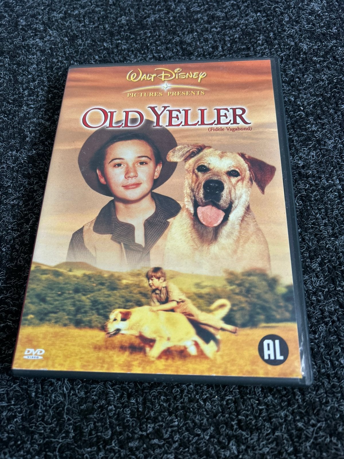 Old yeller op dvd, Vanaf 16 jaar, Ophalen of Verzenden, Gebruikt, Actie en Avontuur