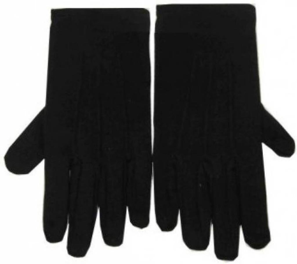 handschoenen 22Cm Katoen Zwart-maat M en L gratis verzending, Hobby en Vrije tijd, Verzenden, Nieuw, Feestartikel, Carnaval