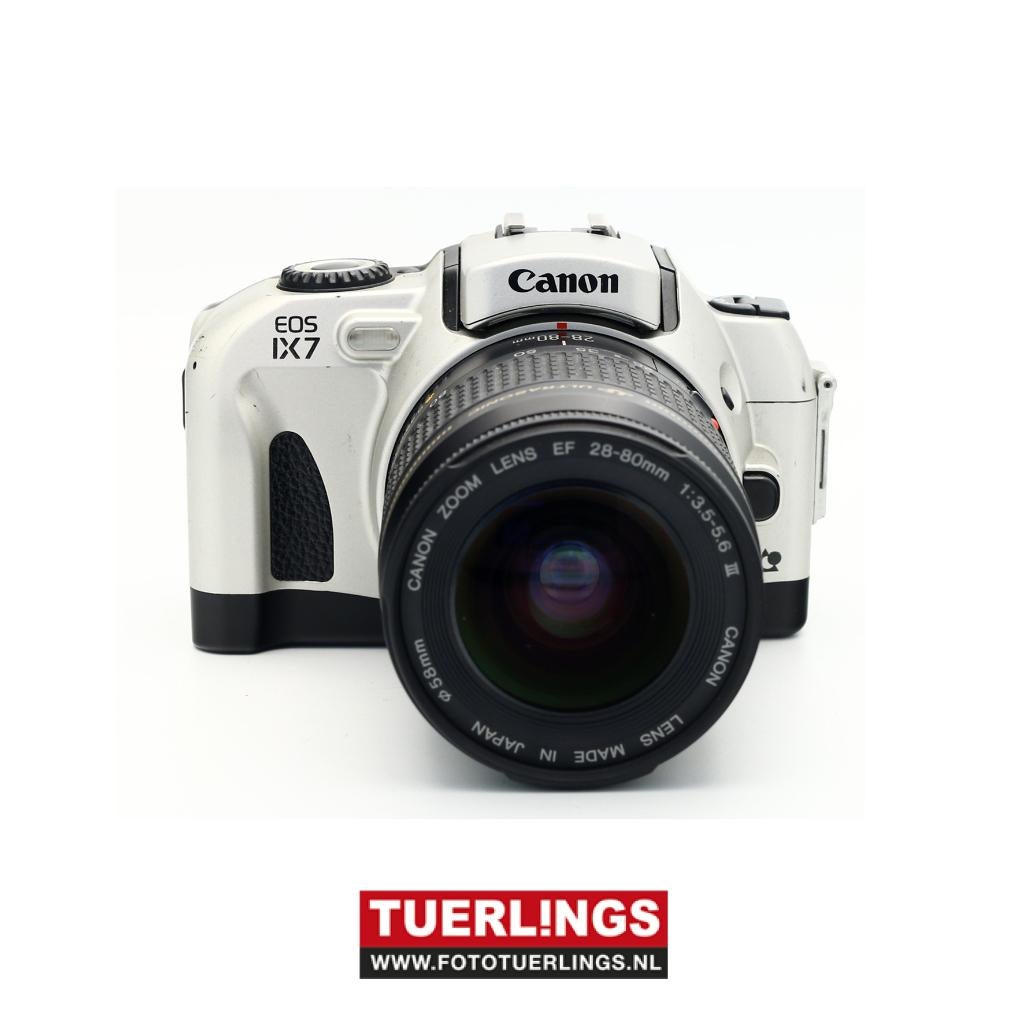 Canon EOS IX7+28-80mm  APS Spiegelreflex, Audio, Tv en Foto, Fotocamera's Analoog, Ophalen of Verzenden, Zo goed als nieuw, Spiegelreflex