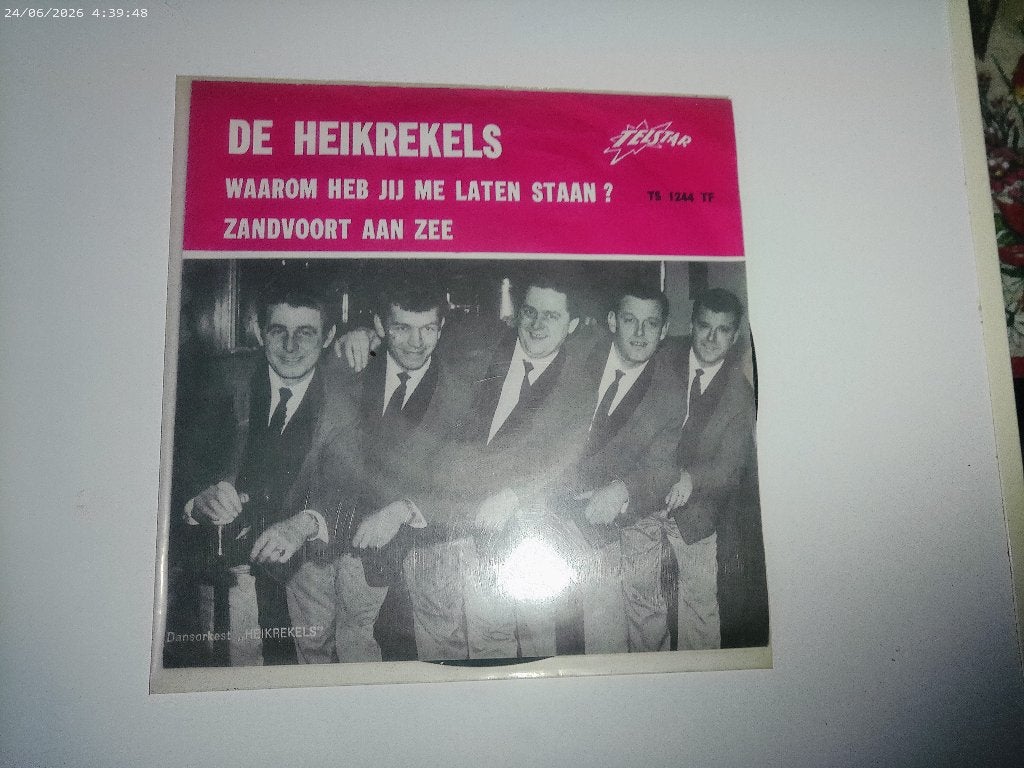 De Heikrekels - Waarom heb jij me laten staan, Cd's en Dvd's, Vinyl Singles, Fotohoes, Ophalen of Verzenden, Gebruikt, Nederlandstalig