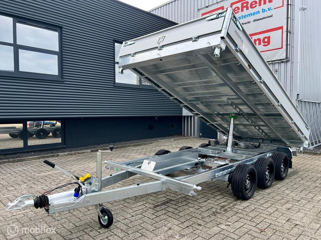 VOORRAAD ACTIE HENRA KP 401x202cm 3.500kg driezijdige kipper, Auto diversen, Nieuw
