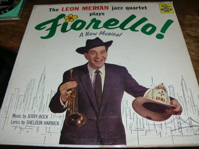 Leon Merian Quartet ‎– Plays Fiorello! Seeco ‎ LP  US  1959, LP, Gebruikt, Ophalen of Verzenden, 12 inch