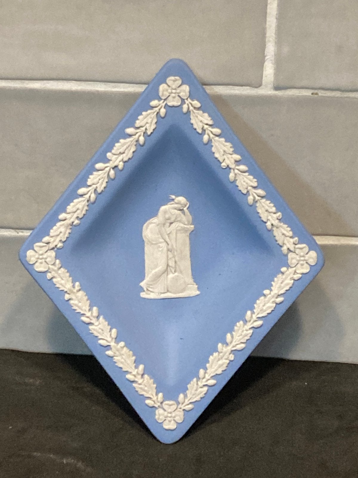 Schaaltje Wedgwood Jasperware blauw (030625), Ophalen of Verzenden