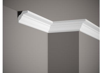 Witte sierlijst voor plafond  k1210 4m., Ophalen, Overige materialen, 250 cm of meer, Lijsten