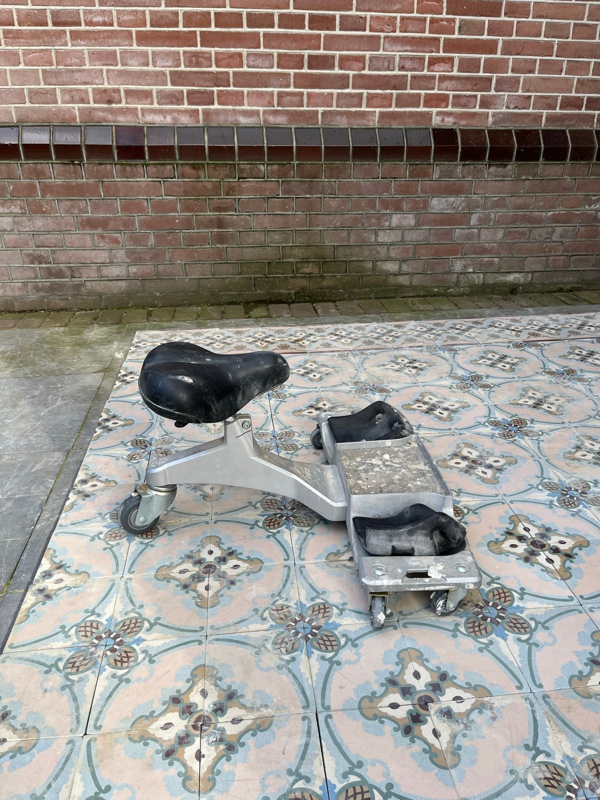 Rubi Tegelzetter Krukje - Ergonomisch en Praktisch, Ophalen, Gebruikt, Overige typen, Rubi