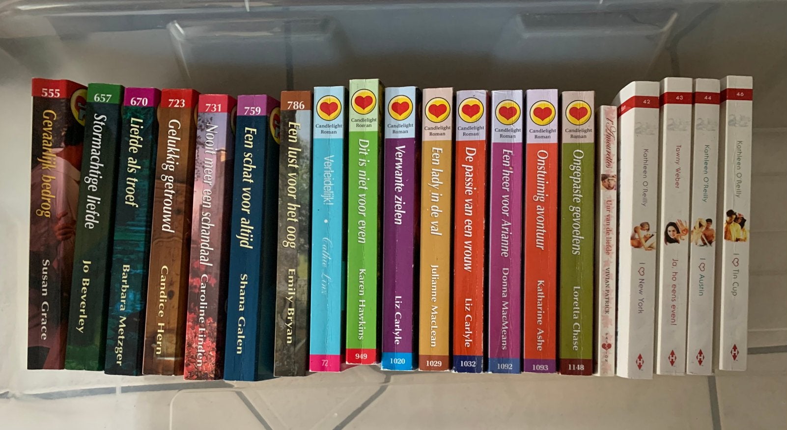 20x Candlelight romans en Harlequin boekjes!, Boeken, Ophalen of Verzenden, Gelezen, Nederland