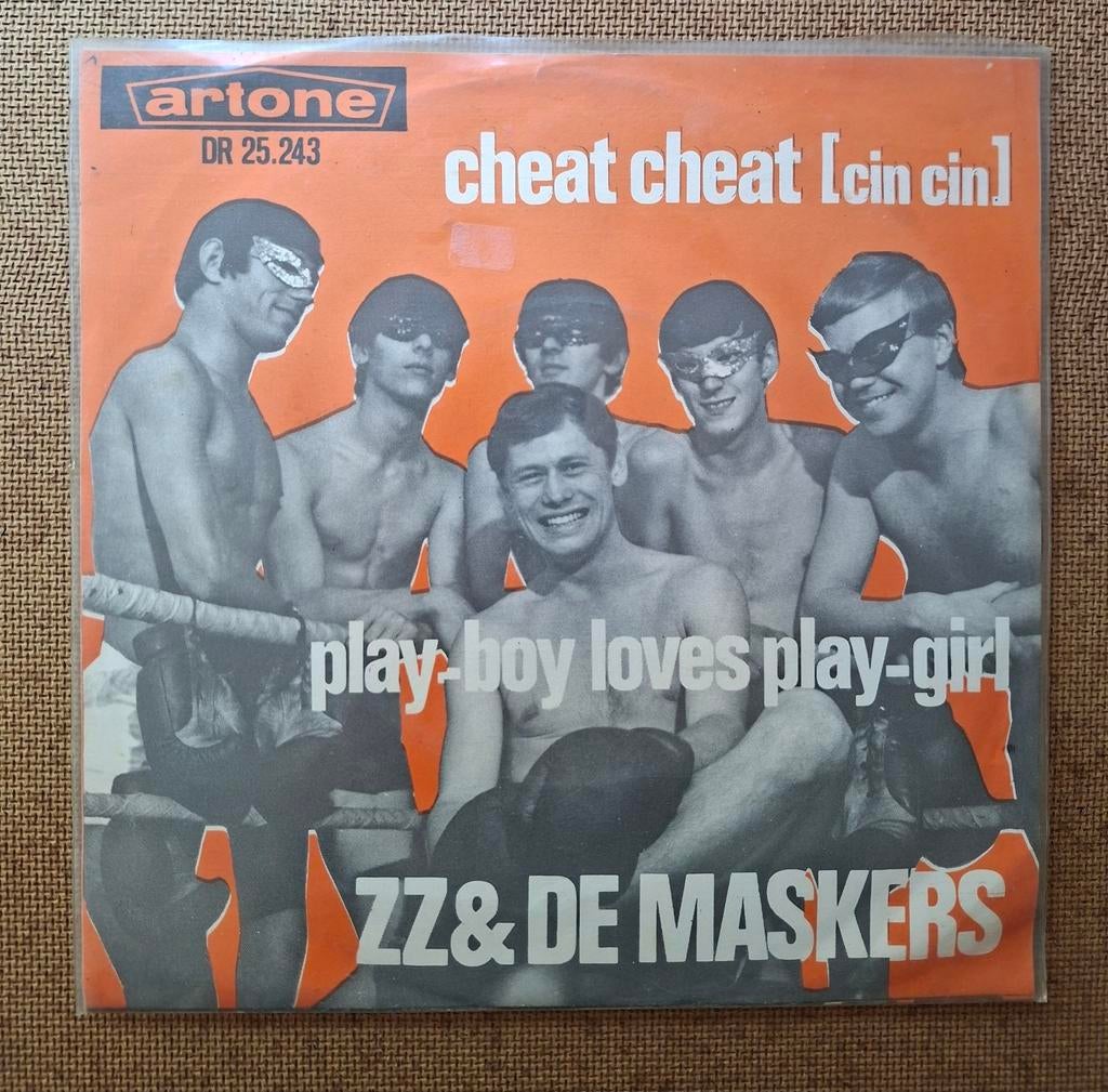 ZZ en de Maskers  - Cheat cheat - Single is TOP, Ophalen of Verzenden, Gebruikt, Pop