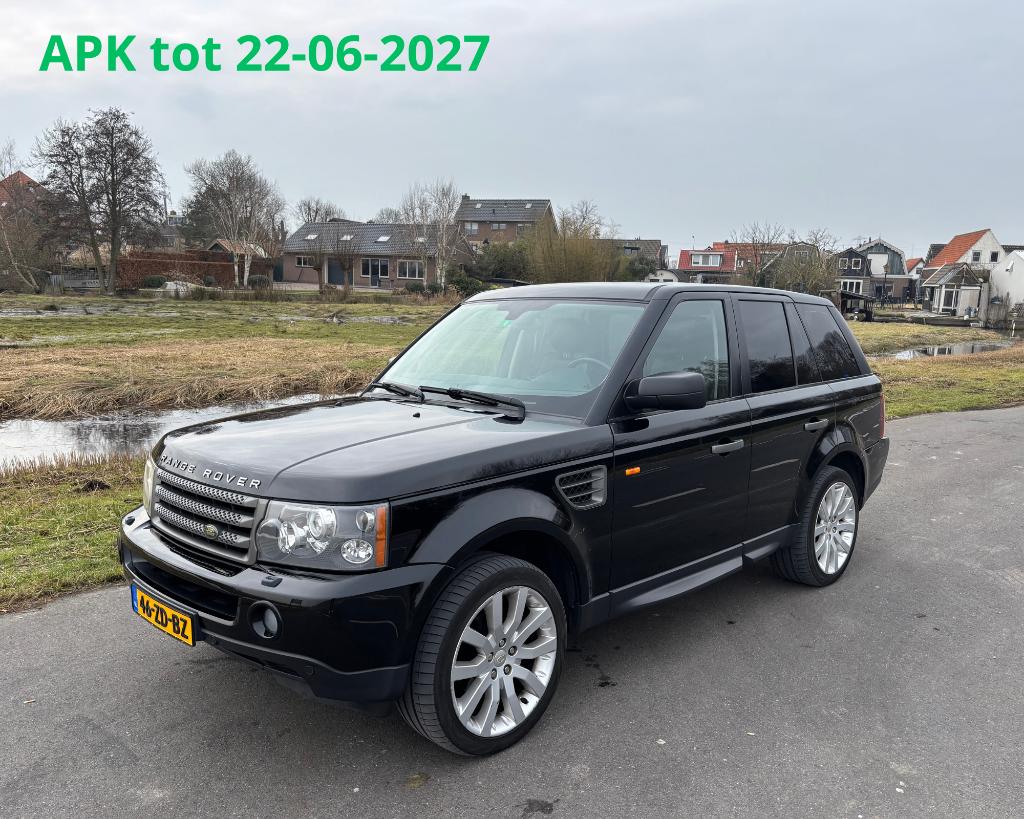Land Rover Range Rover (sport) 2.7 TD V6 APK 22 juni 2027, Auto's, Automaat, 2430 kg, Zwart, 190 pk